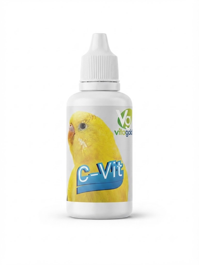 itagold C-Vit Muhabbet Kuşu ve Kafes Kuşları İçin C Vitamini 50 cc Desteği 